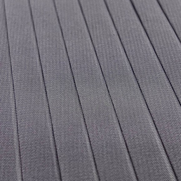 Плиссе 1см Шифон темно-серый Плиссе 1см Шифон темно-серый