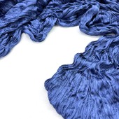 Складка Креш продольный Армани Синий