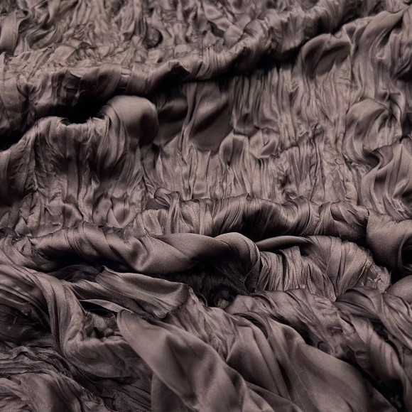 Складка Креш продольный Армани Шоколадный