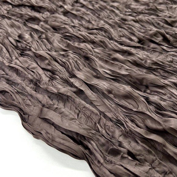 Складка Креш продольный Армани Шоколадный