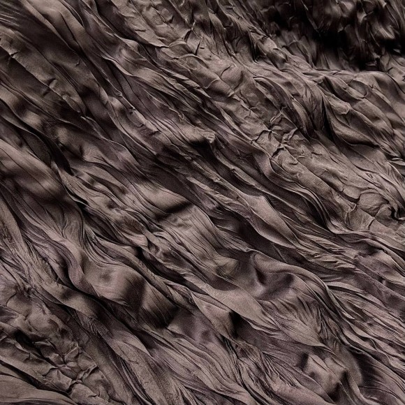 Складка Креш продольный Армани Шоколадный