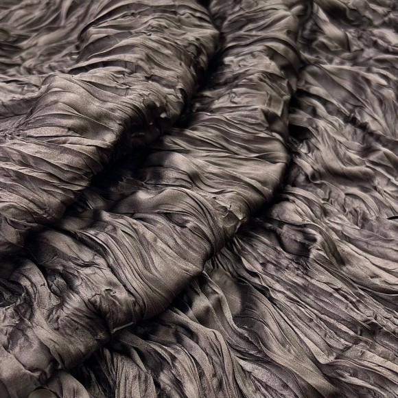 Складка Креш продольный Армани Шоколадный