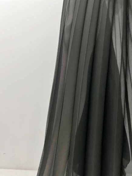 Гофре бал9 Шифон черный