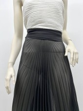 Гофре бал9 Шифон черный