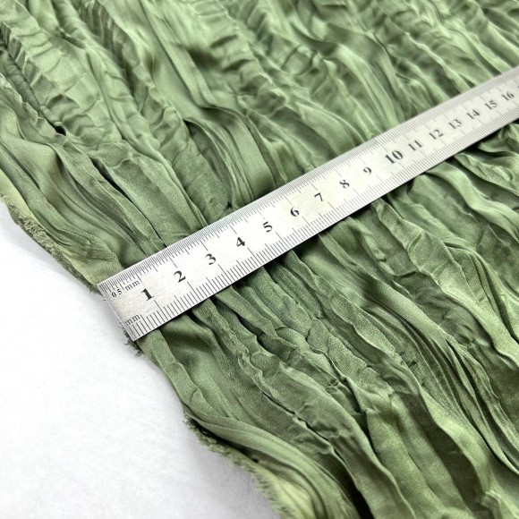 Складка Креш продольный Армани Шалфейный