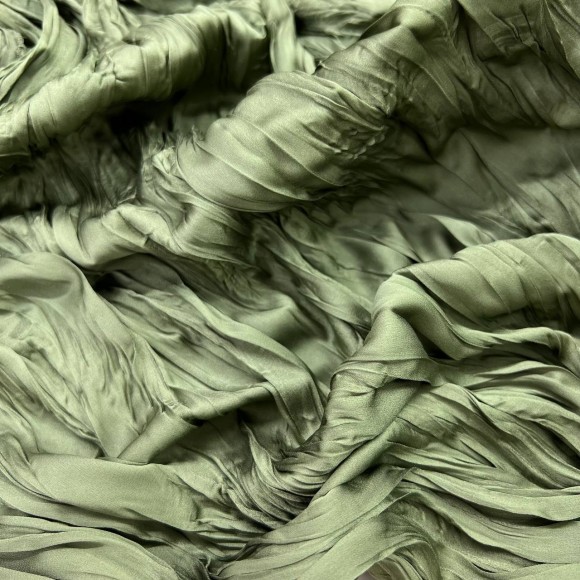 Складка Креш продольный Армани Шалфейный