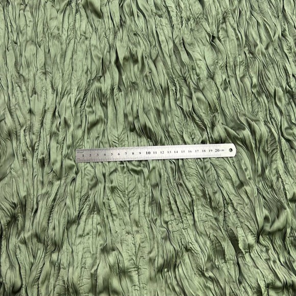 Складка Креш продольный Армани Шалфейный