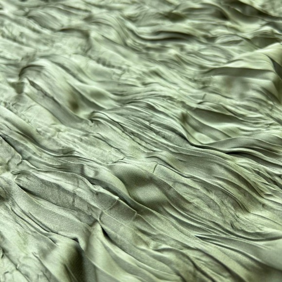 Складка Креш продольный Армани Шалфейный