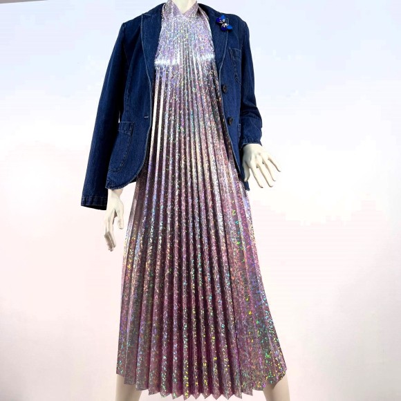 Гофре классика Трикотаж голограмма