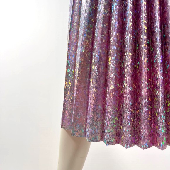 Гофре классика Трикотаж голограмма