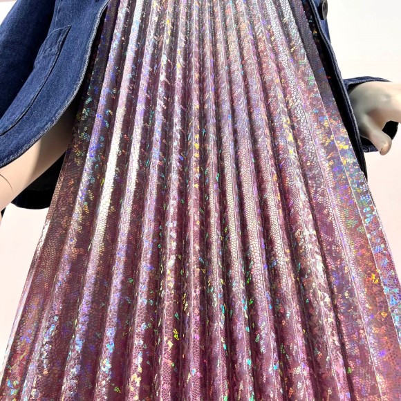 Гофре классика Трикотаж голограмма