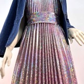 Гофре классика Трикотаж голограмма