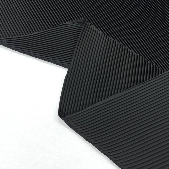 Плиссе 4 мм Армани черный