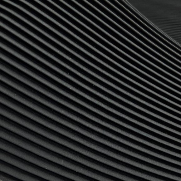 Плиссе 4 мм Армани черный