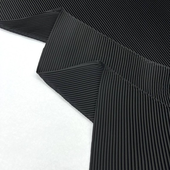 Плиссе 4 мм Армани черный