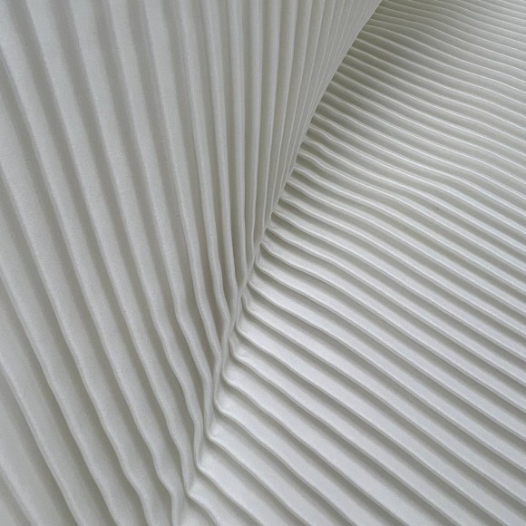 Плиссе 4 мм Армани молочный