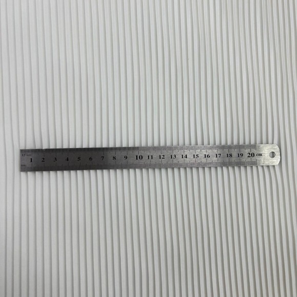 Плиссе 4 мм Армани молочный