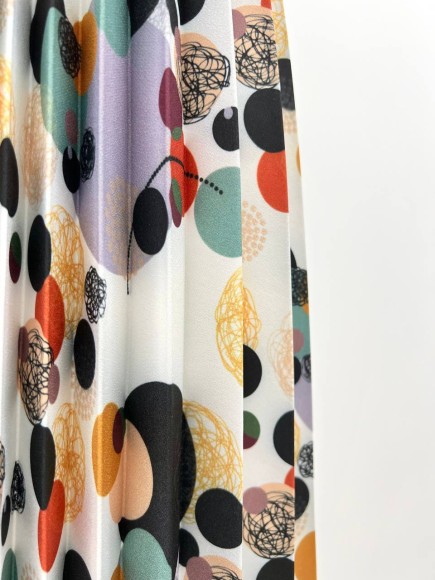 Гофре классика Барби в кружочек