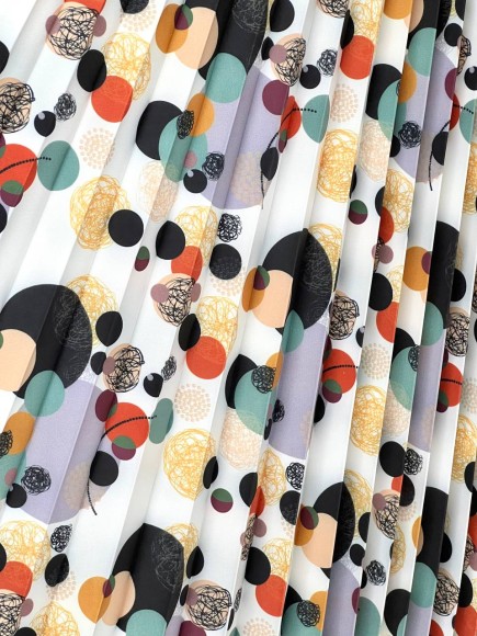 Гофре классика Барби в кружочек