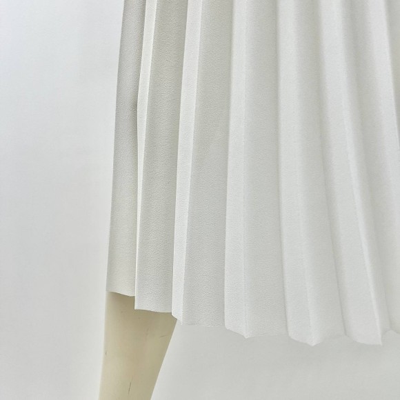 Гофре классика Креп-шифон молочный