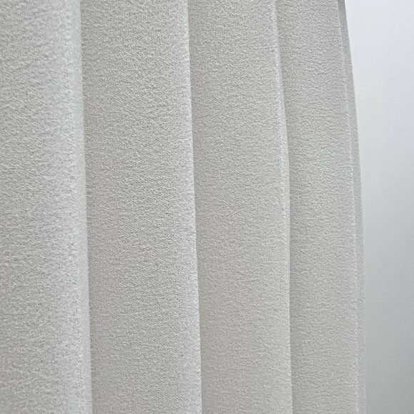 Гофре классика Креп-шифон молочный