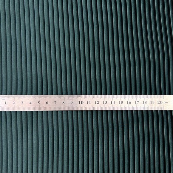 Плиссе 4 мм Армани изумрудный