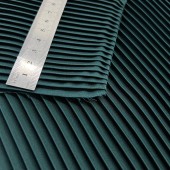 Плиссе 4 мм Армани изумрудный