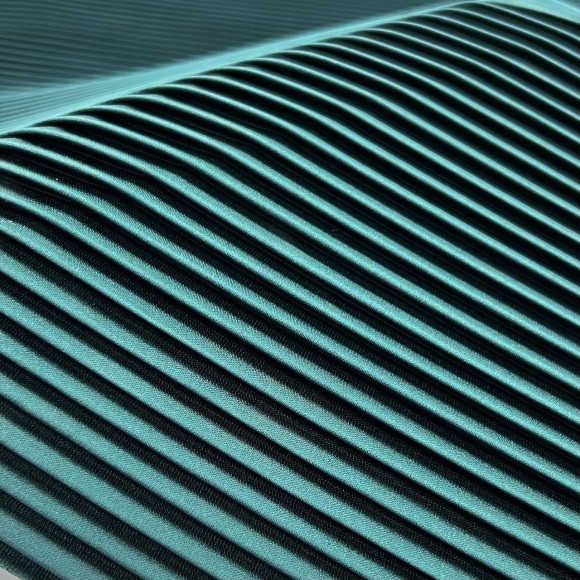 Плиссе 4 мм Армани изумрудный