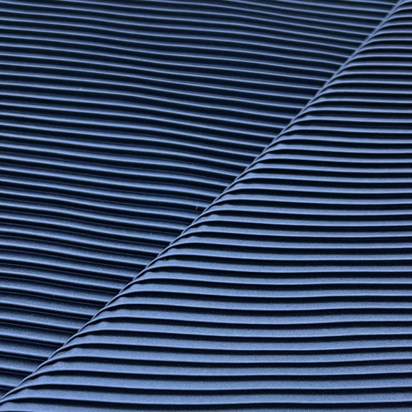 Плиссе 4 мм Атлас темно-синий 130см Плиссе 4 мм Атлас темно-синий 130см