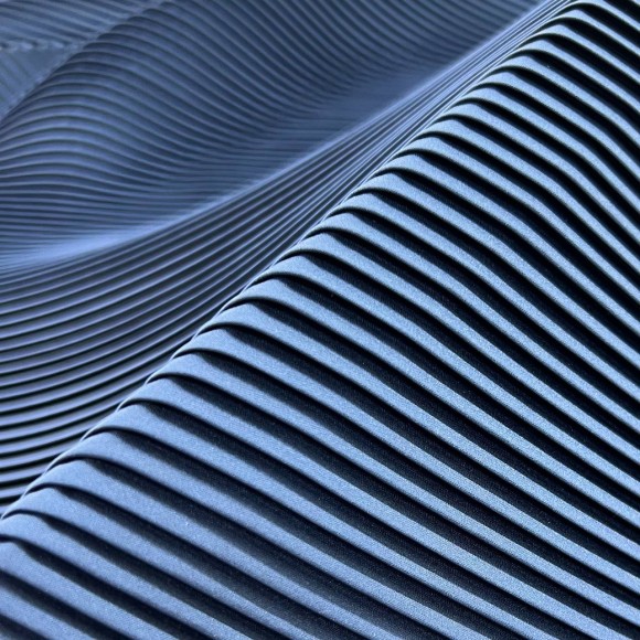 Плиссе 4 мм Атлас темно-синий 130см Плиссе 4 мм Атлас темно-синий 130см