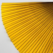 Гофре Габардин желтый прокрас ягодный