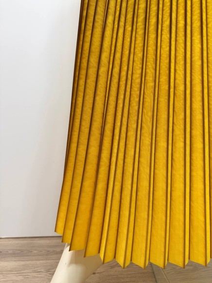 Гофре Габардин желтый прокрас ягодный Гофре Габардин желтый прокрас ягодный