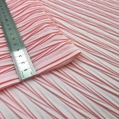 Складка Листья бамбука +open space 1см Сатин розовый