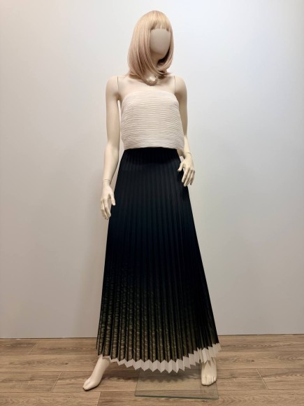 Гофре Барби белая прокрас черный