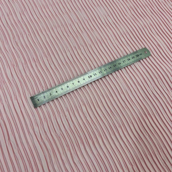 Складка Жатка Box Сатин розовый