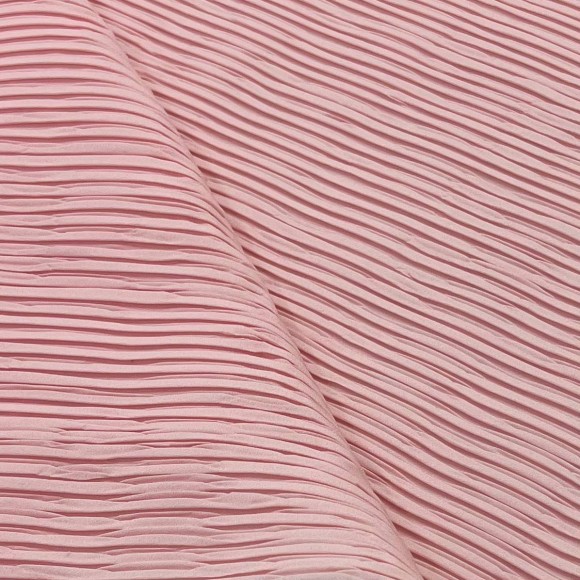 Складка Жатка Box Сатин розовый