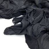 Комбинированное гофре "Виолетта" Шифон черный