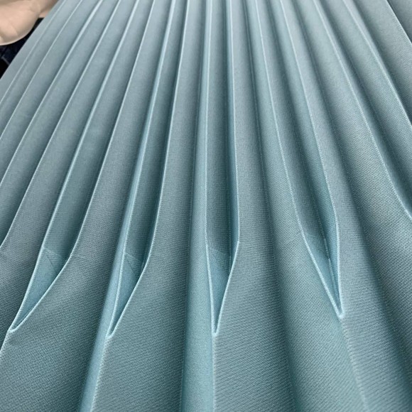 Гофре фэнтези Годэ Поливискоза темная бирюза