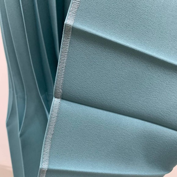 Гофре фэнтези Годэ Поливискоза темная бирюза