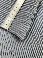 Складка Жатка Трикотаж серебро