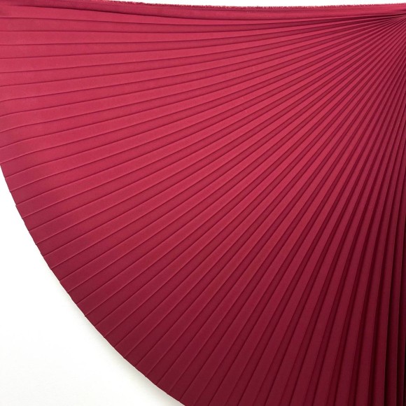 Гофре классика Креп-шифон винный