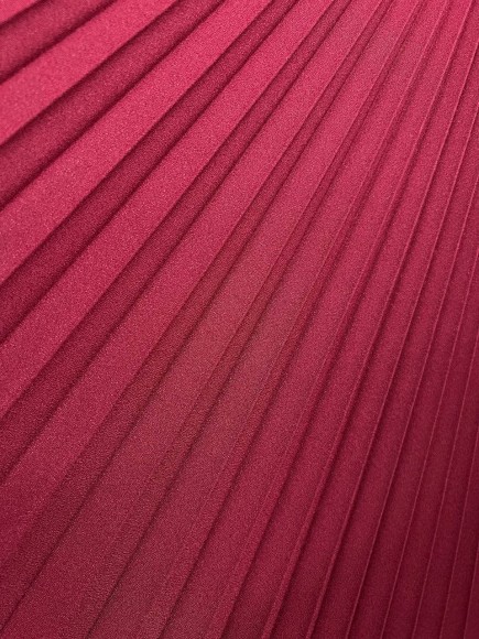 Гофре классика Креп-шифон винный