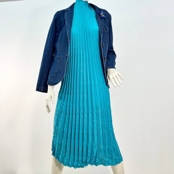 Гофре фэнтези Крэш Полиэстер морской