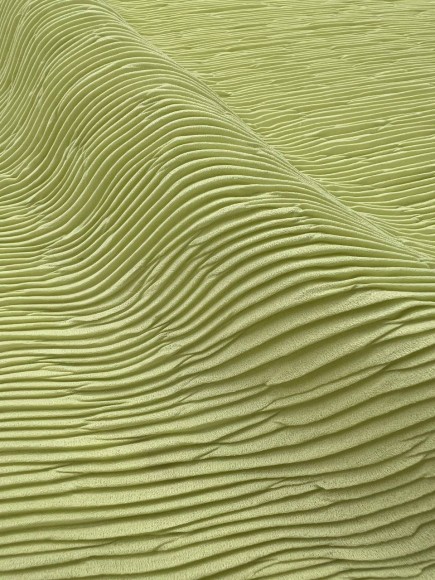 Складка Жатка креп-шифон желтый