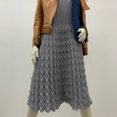 Гофре фэнтези Коса Плательно-блузочная ткань