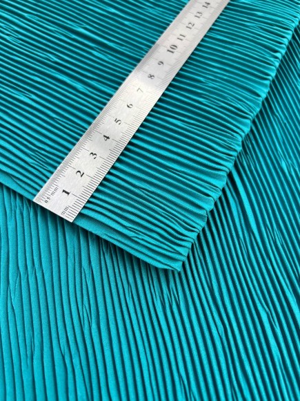 Складка Жатка Софт бирюзовый