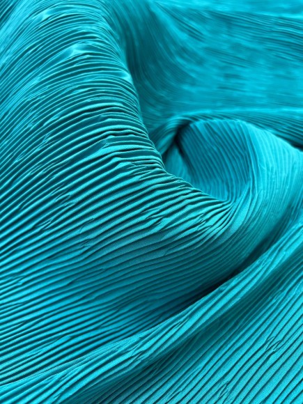 Складка Жатка Софт бирюзовый