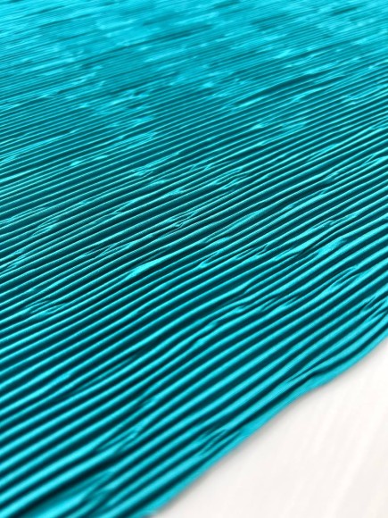 Складка Жатка Софт бирюзовый