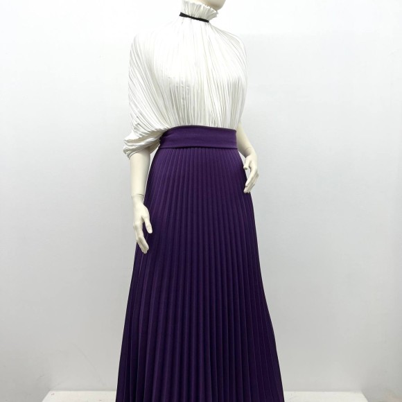 Гофре классика Кино рубчик сиреневый