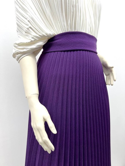 Гофре классика Кино рубчик сиреневый